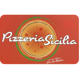 Pizzeria Sicilia logo.